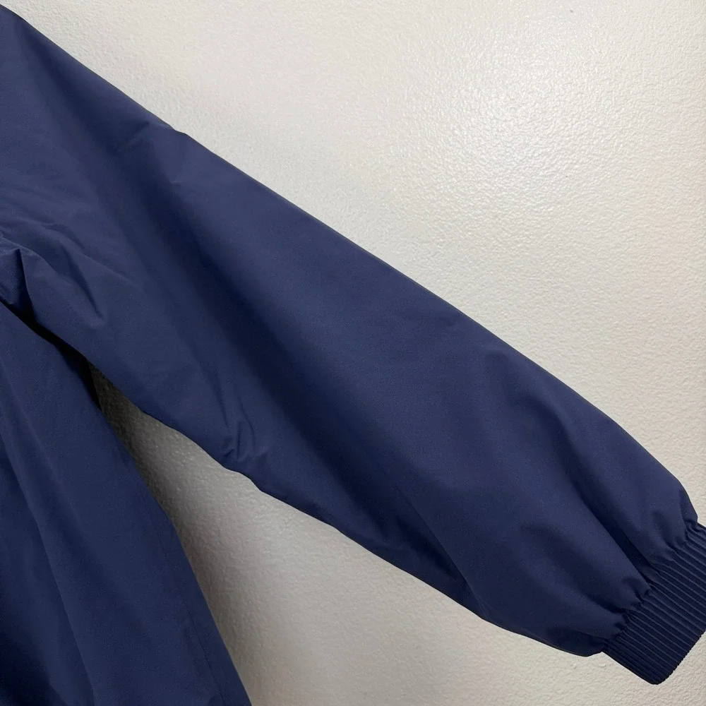 Vessi Bomber Jacket Mens 2XL Blue Mist Quilted Interior Zip Front